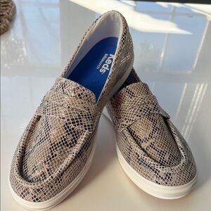 Keds Snakeskin Loafers